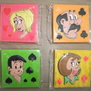 Kiekeboe / Volledige Magneet Set - Marcel, Charlotte, Fanny en Nopel