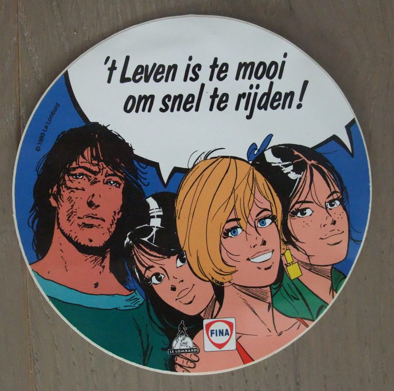 Sticker Fina / Julie Klaartje en Cecile U Zoekt Ik Vind