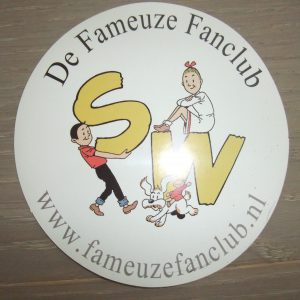 Sticker / Suske en Wiske - De Fameuze Fanclub