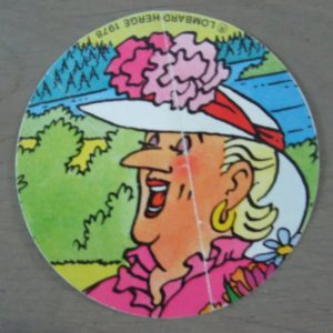 Sticker Kuifje / Bianca Castafiore