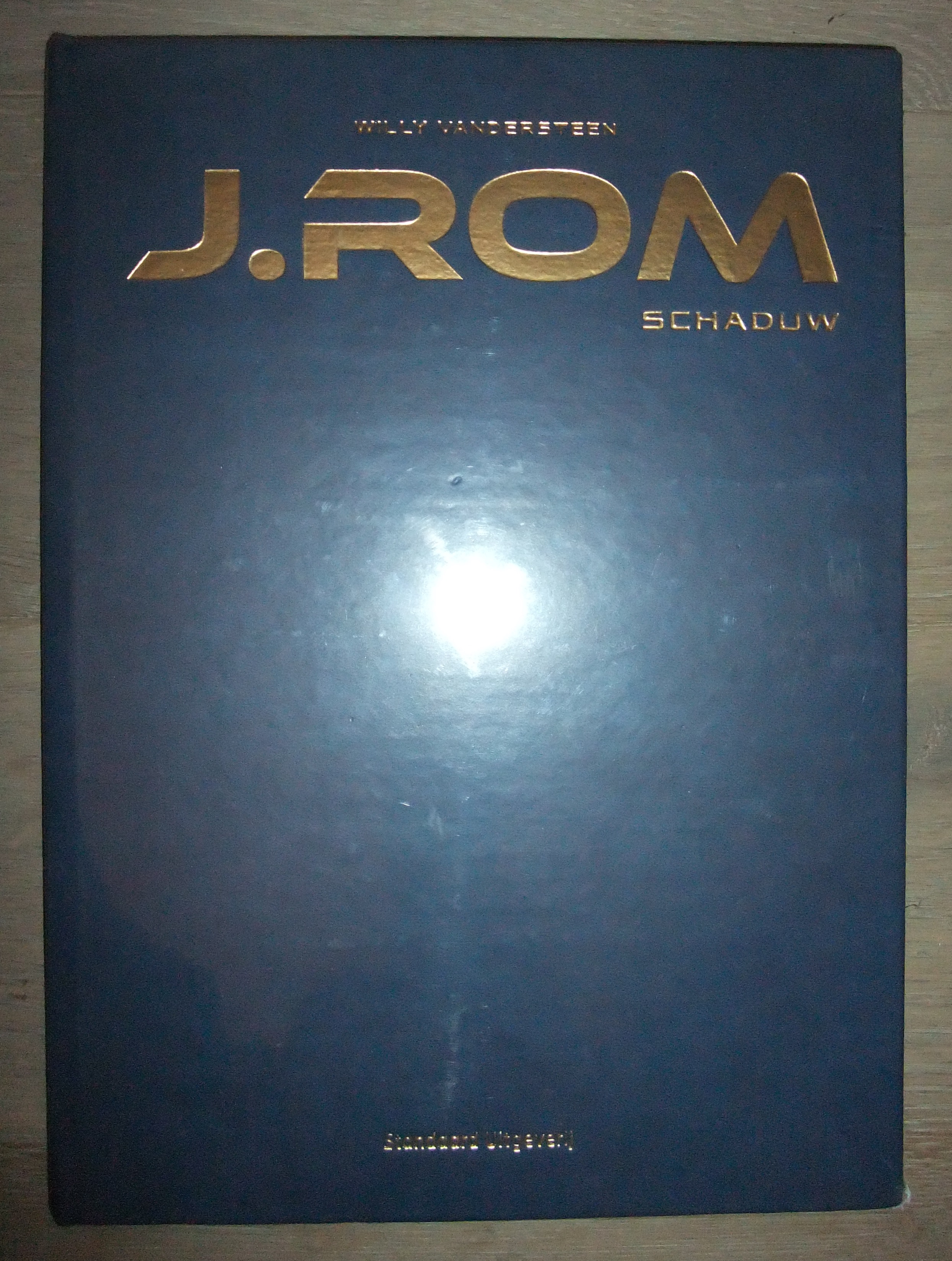 Luxe J.Rom / Schaduw - (Kunst-)leren blauwe hardcover (Nog in de plastiekverpakking)
