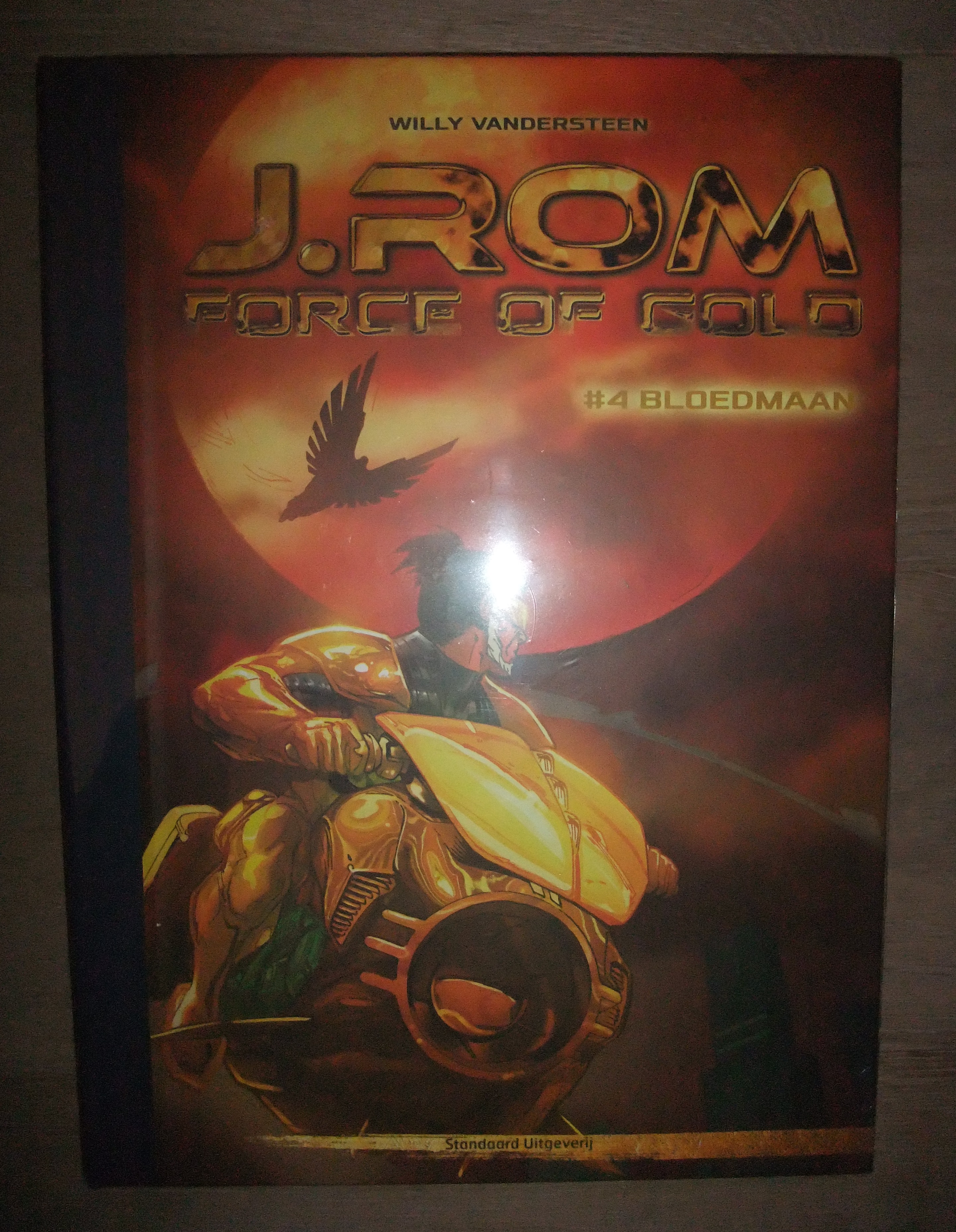 Luxe J.Rom / Bloedmaan - Hardcover met lederen rug (Nog in de plastiekverpakking)