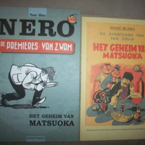 Nero De Premieres - Luxe Versie / Het Geheim Van Matsuoka - Auteurs Exemplaar