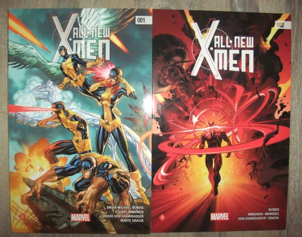 Marvel / All New X-Men 1 en 2 Strips zijn in absolute Nieuwstaat.