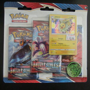 Pokemon / 3 Pack Blister - Battle Styles (Jolteon)