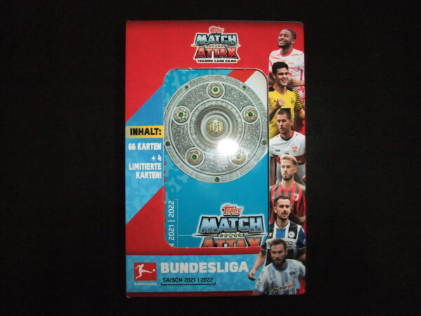 Topps Bundesliga Match Attax Extra 2021 - Mega Sammeldose Mit 78 Karten & Limitierten Editionen