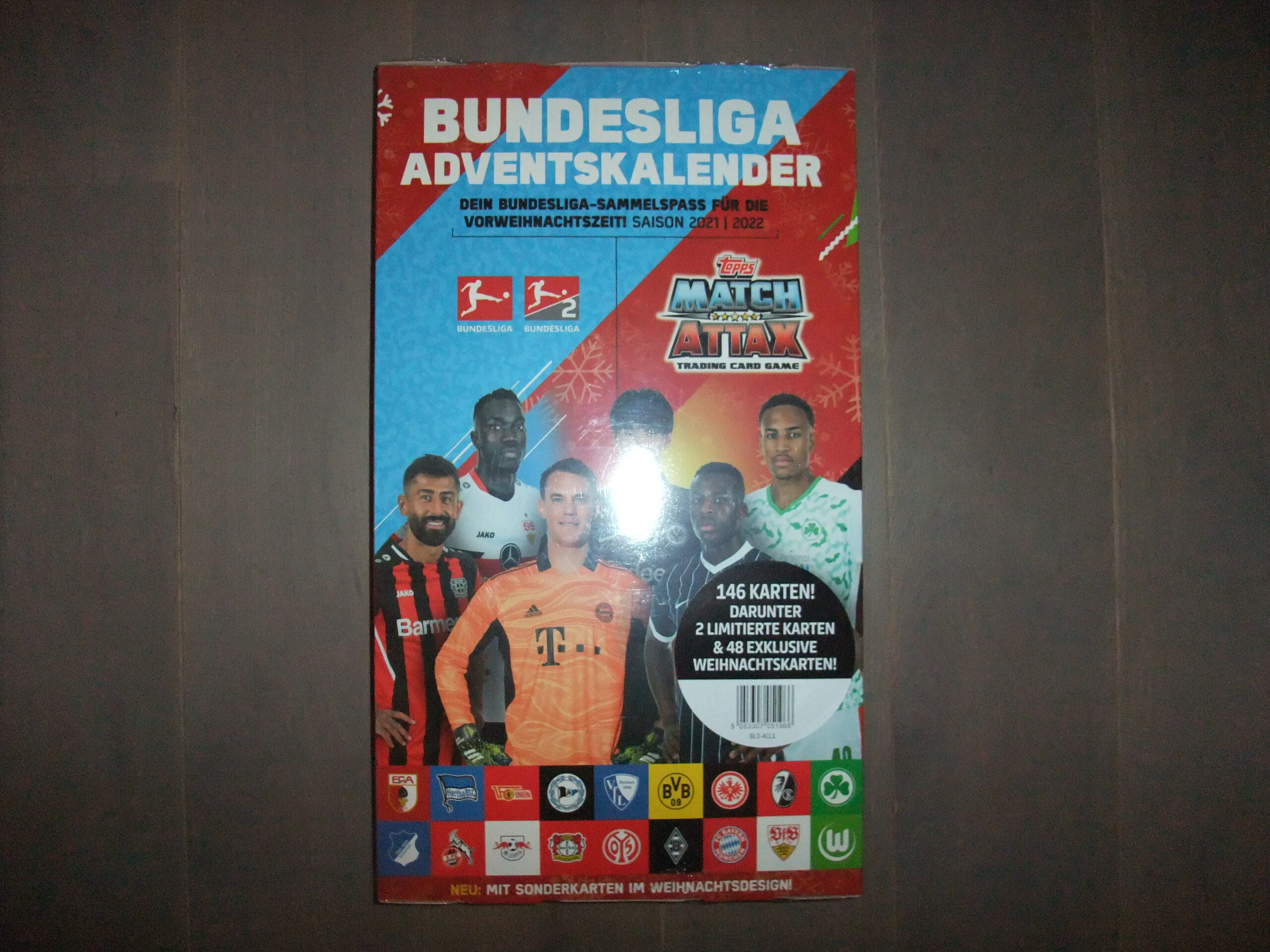 Bundesliga Match Attax 2021-22 *Adventskalender - U Zoekt Ik Vind
