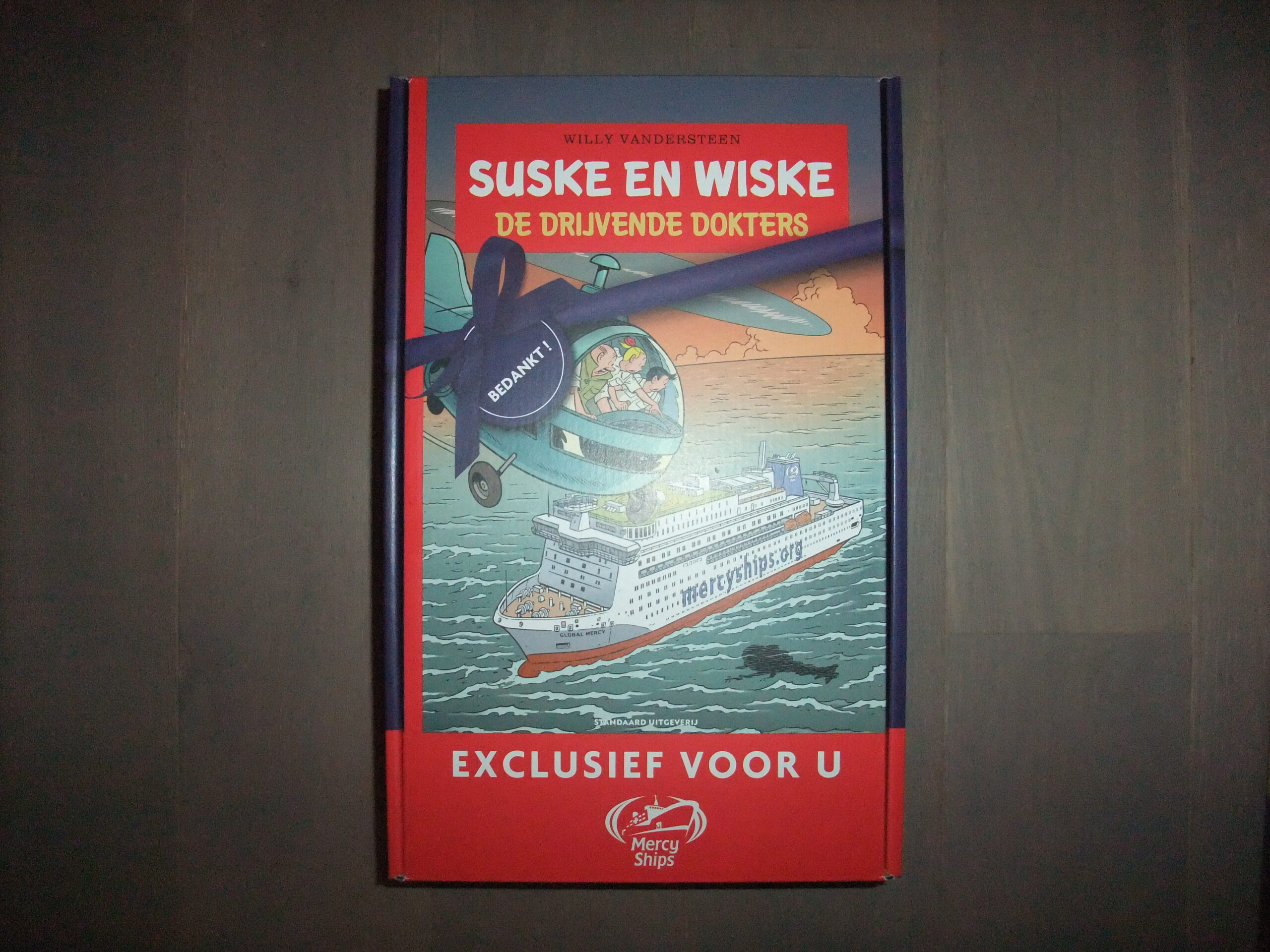 Suske en Wiske / Drijvende Dokters - In speciale box exclusief Mercy Ships