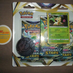 Pokemon / Brilliant Stars 3-Pack Blister Leafeon