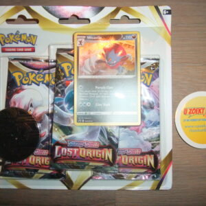 Pokemon / Lost Origin 3-Pack Blister Weavile