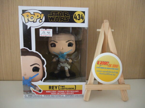 Funko / 434. Star Wars - Rey (Two Lightsabers)