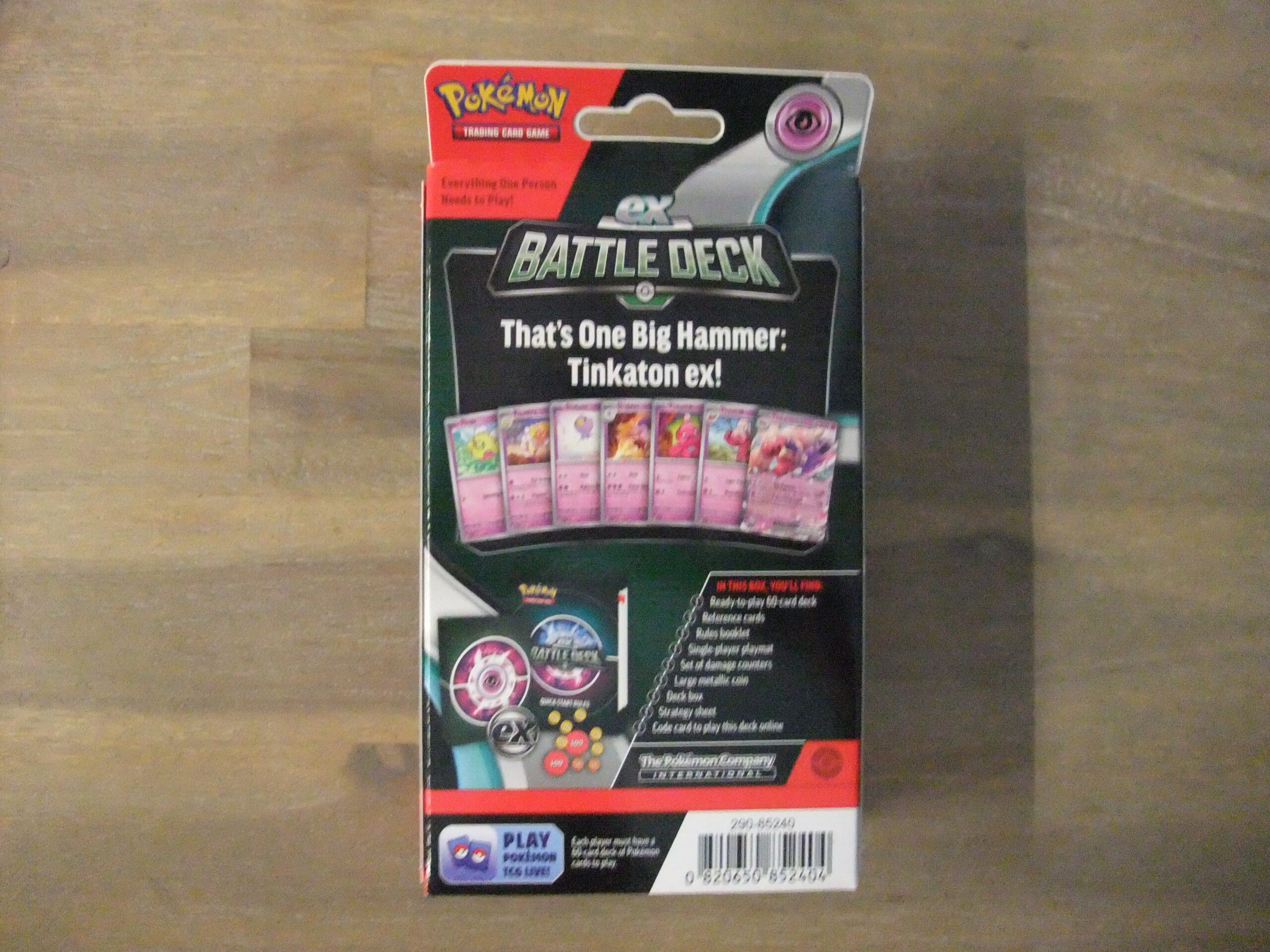 Pokemon / Ex Battle Deck : Tinkaton - Afbeelding 2